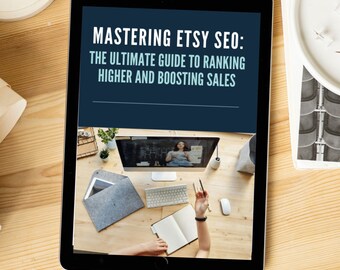 Etsy SEO Ebook: Ultimate Guide to Ranking Higher (Digital Download)