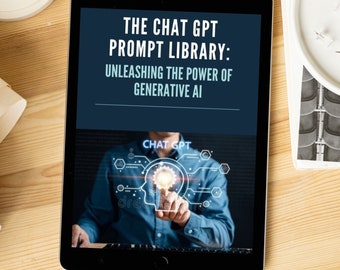 ChatGPT Prompts Library: Master AI Prompts Guide (Digital Download)