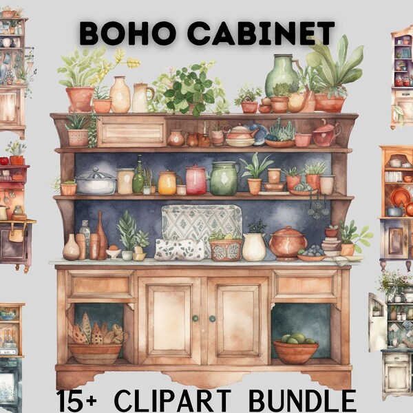 Kitchen Cabinet Clipart - Etsy
