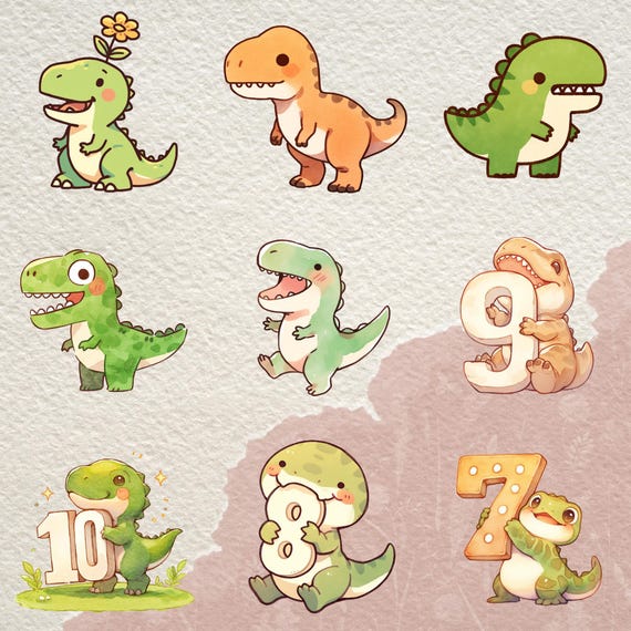 OSDUE 100 Pcs Adesivi per Bambini di Dinosauri, Adesivi Dinosauro del
