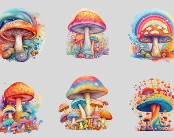 Watercolor Sketch 92 / Shiitake Mushrooms 水彩スケッチ92