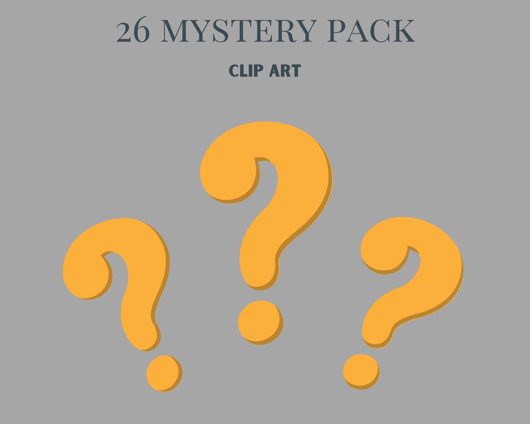 Mystery Clipart Bundle, Unseen Clipart, Watercolour, Vintage, Mystical ...