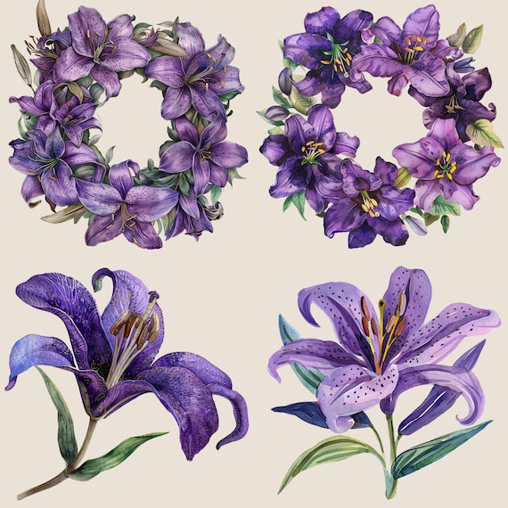 Blumen-Sticker Set – 2 Bögen Mit Floralen Motiven, Für Journaling & Deko
