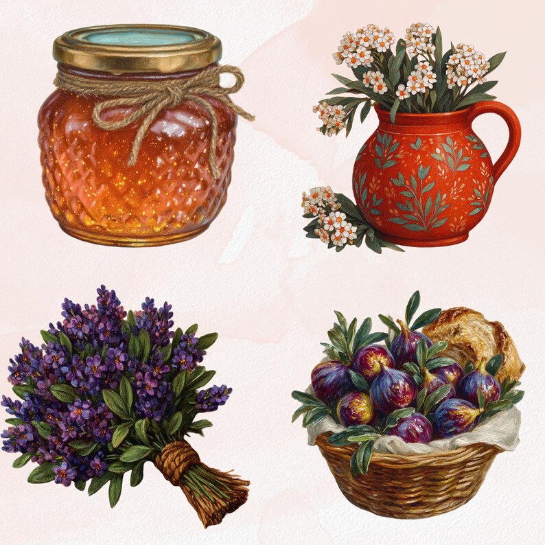 Fantasy Demeter Gifts Clipart Bundle Vintage Set Goodnote Sticker ...