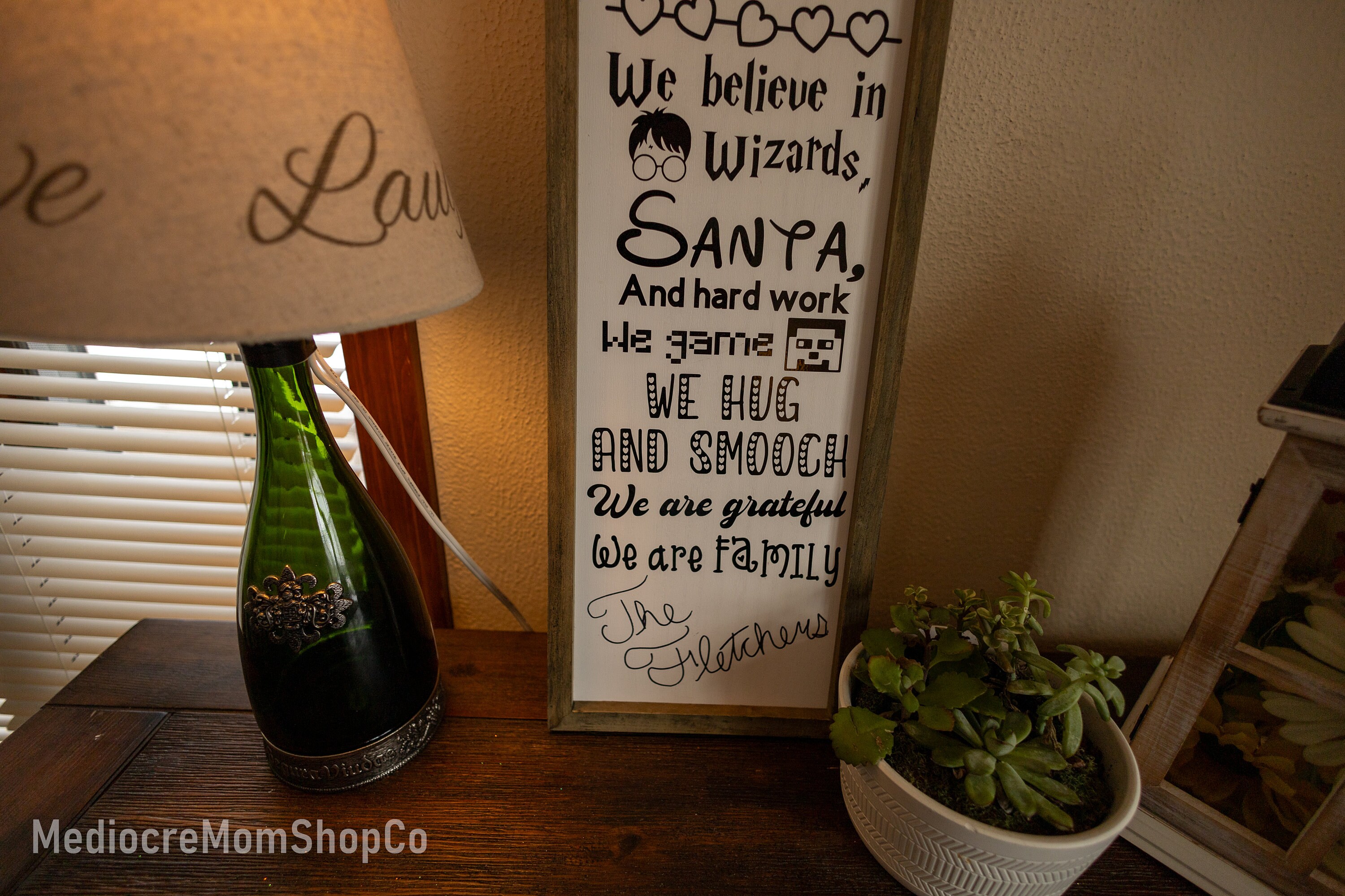 In This House-cute Customizable Home Decor Sign - Etsy