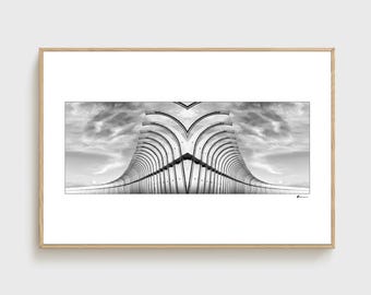 Infinite | Architecture Photography Poster | Taipei