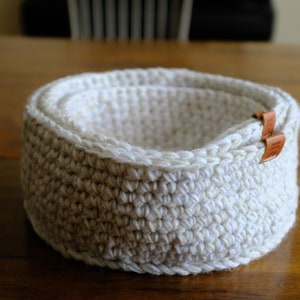 Nesting Basket Crochet Pattern