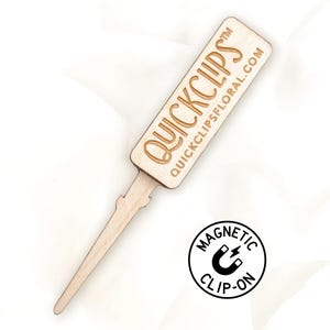 QuickClips | Pince à boutonnière magnétique, bricolage à clipser avec aimants à forte tenue, pince à boutonnière aimantée maison simple sans épingles