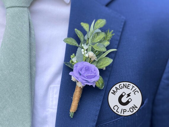 FLORAL BOUTONNIERE MAGNETS CORSAGE BROOCHES