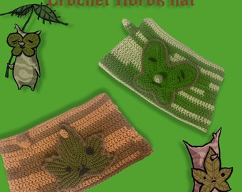 Crochet Korok hat-MADE TO ORDER