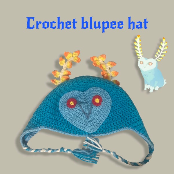 Crochet Blupee hat- PRE ORDER