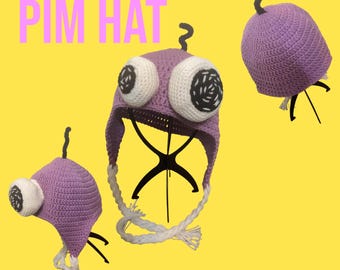 Crochet Pim hat- MADE TO ORDER