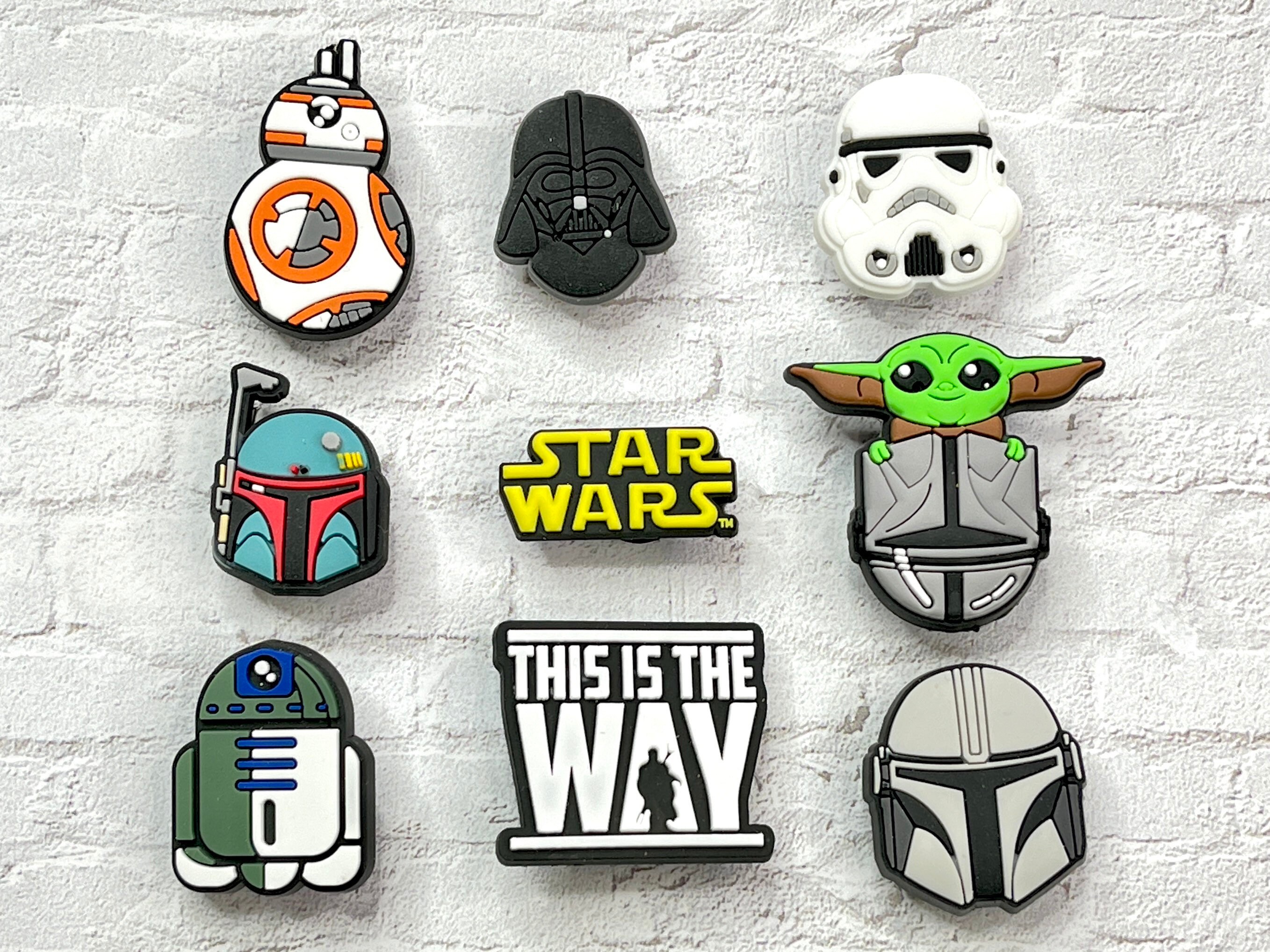 Force Croc Charms Star Croc Charms Galaxy Croc Charms Etsy