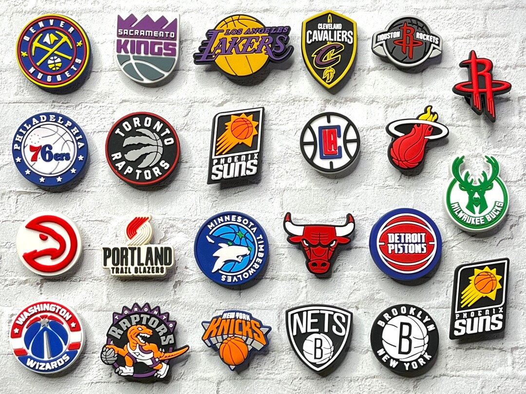 Basketball Croc Charms NBA Croc Charms Team Croc Charms Etsy