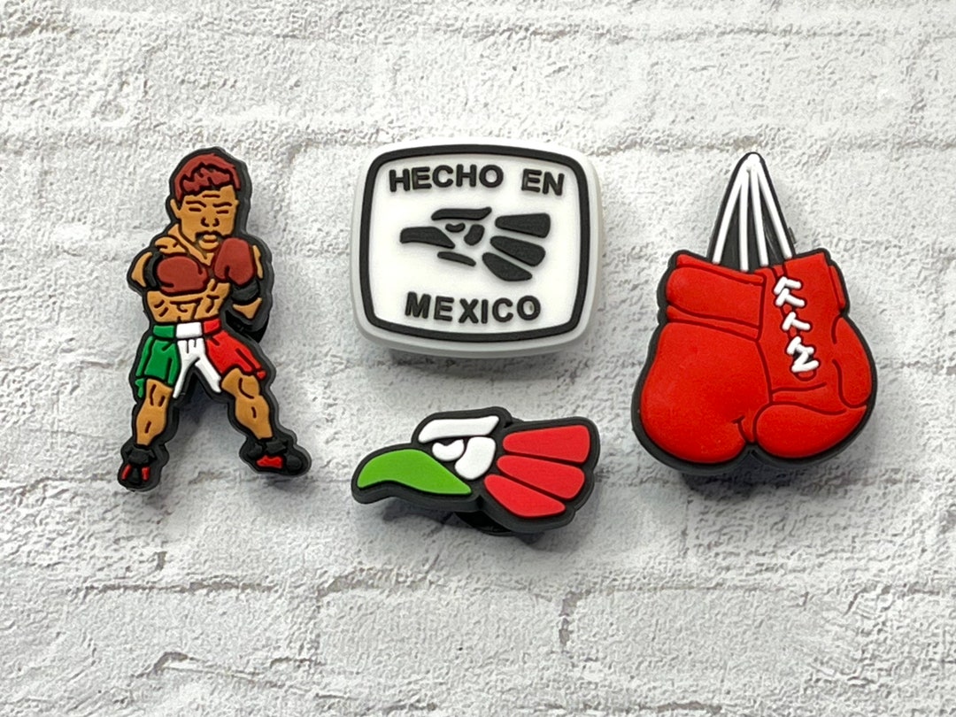 Boxing Croc Charms Hecho Croc Charms Canelo Croc Charms Etsy