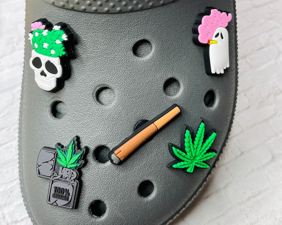 Weed Croc Charms Cannabis Croc Charms Marijuana Croc Etsy