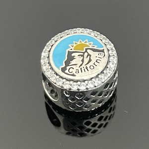 Pandora California Exclusive Charm 925 Silver Jewelry Dangle