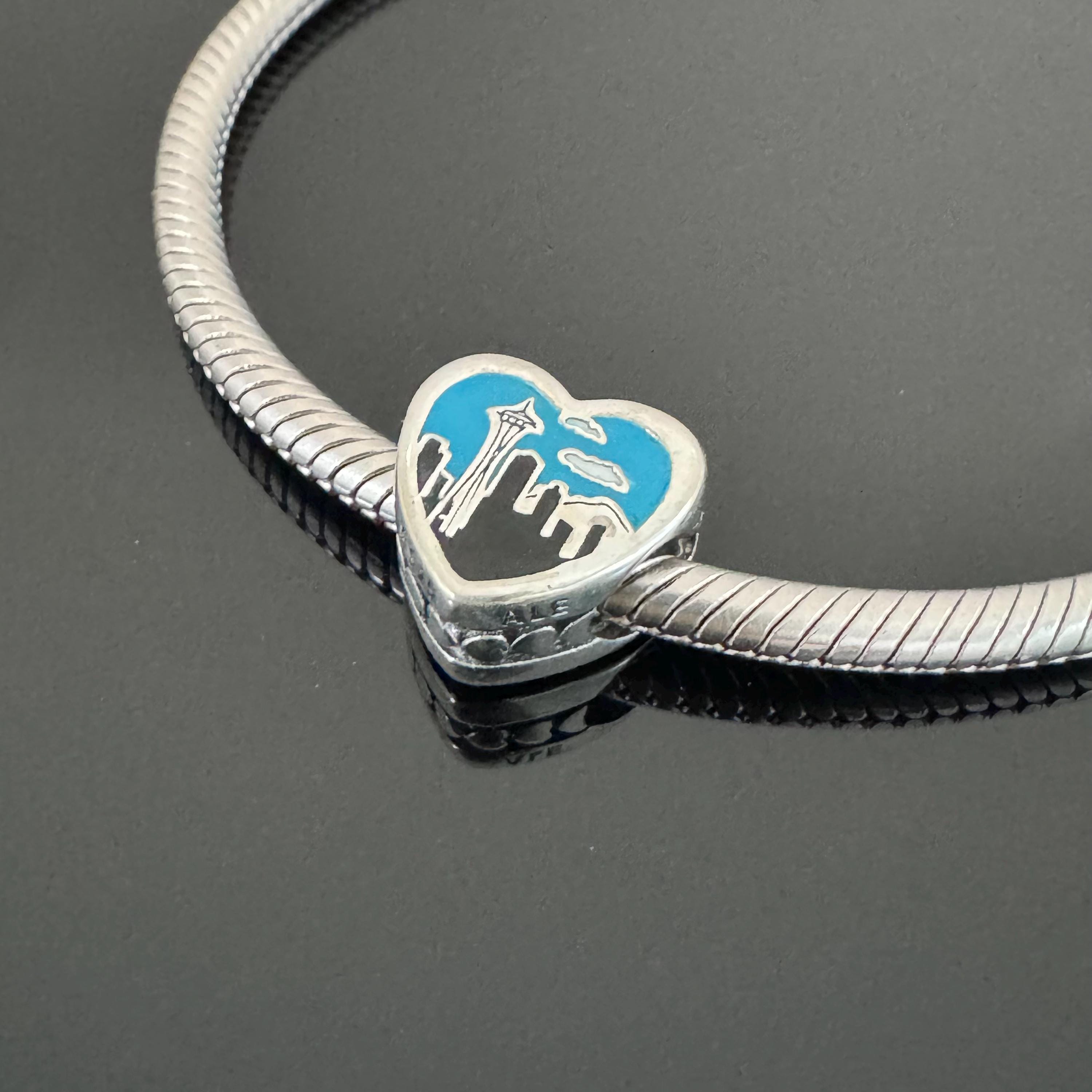 Pandora Seattle Exclusive Heart Charm | Authentic Pandora Charm
