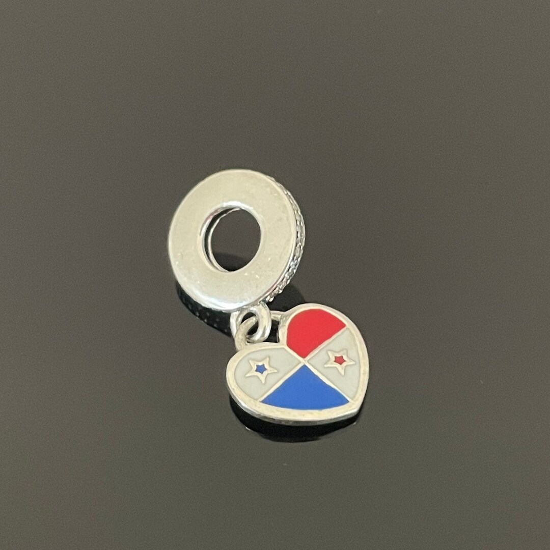 Authentic Pandora Pandora Panama Flag Travel Dangle Charm 925 Jewelry women Jewelry charms for