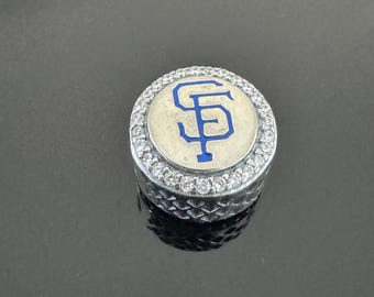 A Real Pandora San Francisco Giants Exclusive Bead Charm | With Free Gift Box | Pendant for Pandora Bracelet
