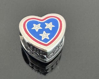 Original Brand New Pandora TN Heart Charm Christmas Pendent