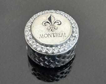 A Real Pandora Montreal Exclusive Bead Charm | With Free Gift Box | Pendant for Pandora Bracelet