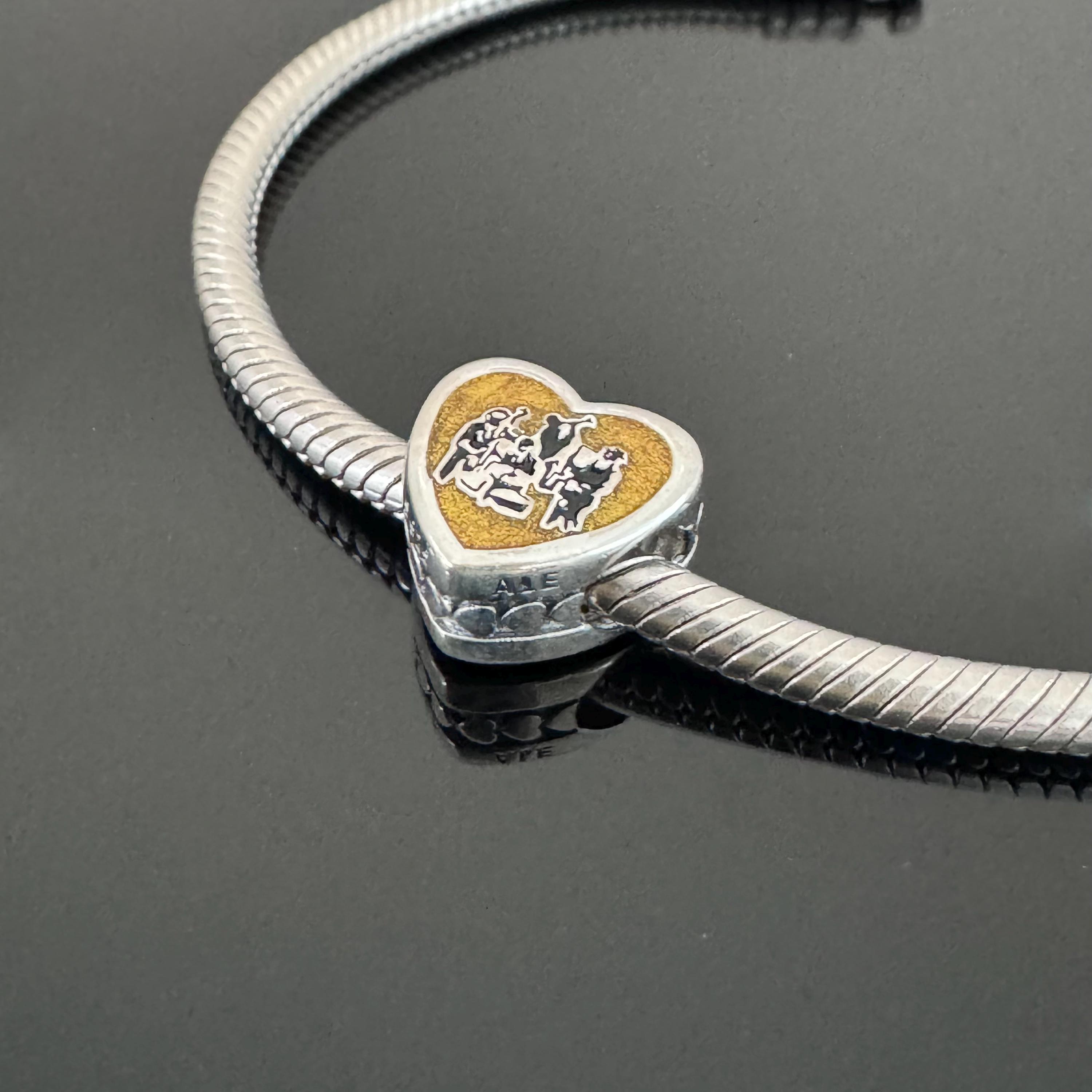 Pandora New Orleans限定ハートチャーム | 本物のPandoraブレスレット 
