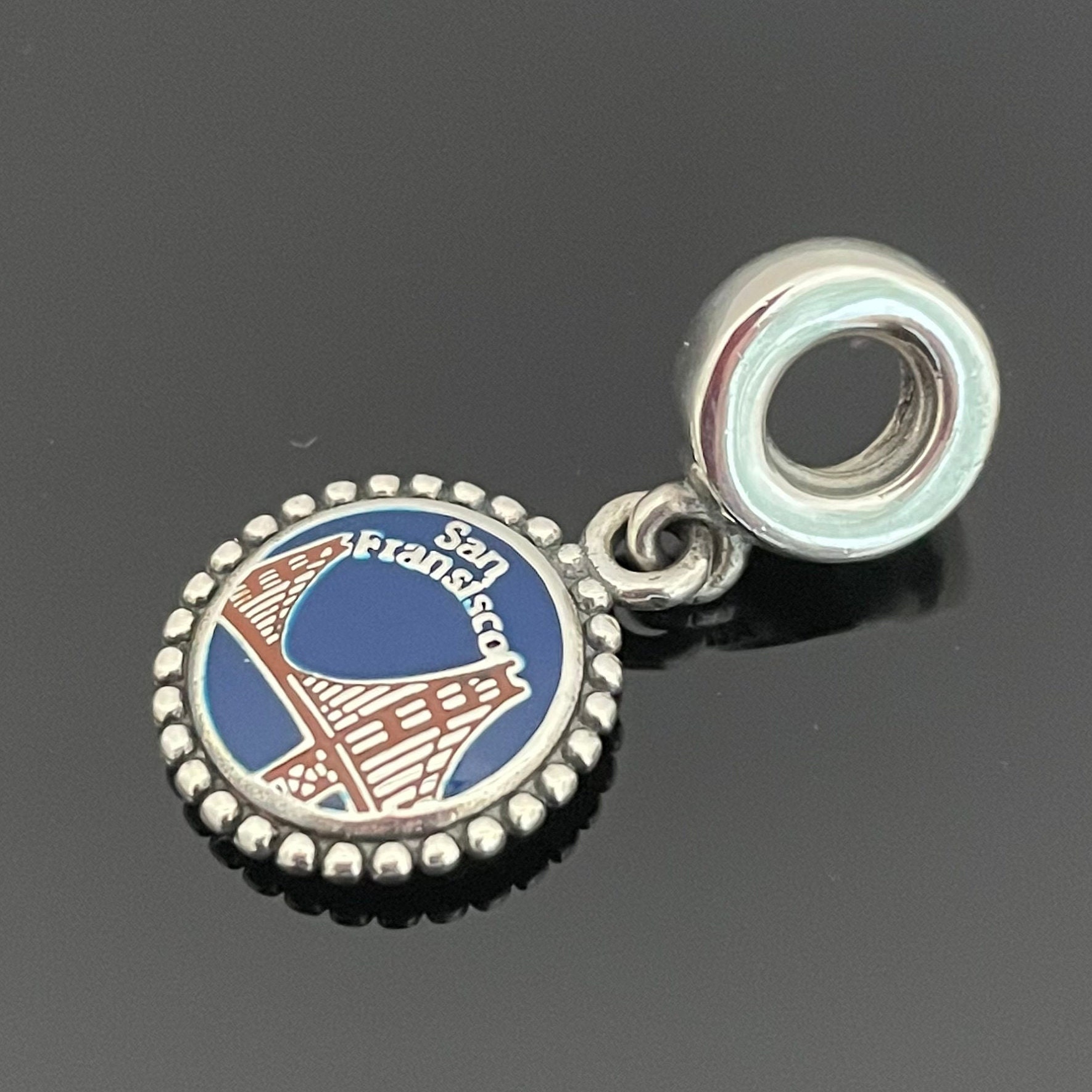 Authentic Pandora San Francisco Golden Gate Bridge Charm