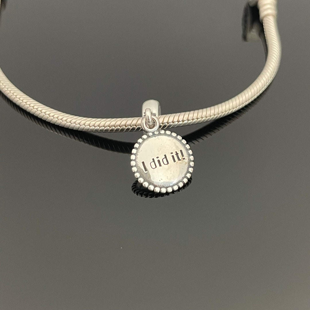 Pandora Jewelry Pandora I Did It Exclusive Charm 925 Jewelry 
