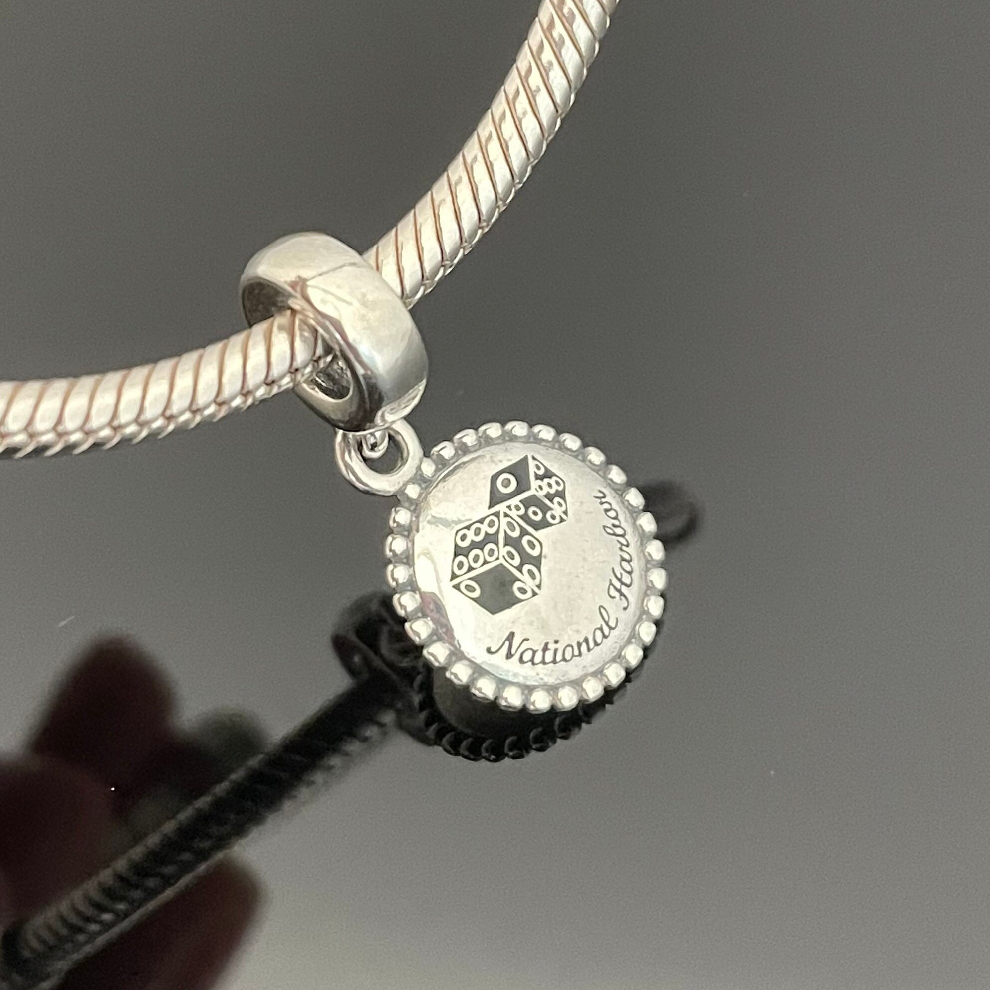 Pandora National Harbor Dangle Charm |Pandora 925 Jewelry | Pandora Women Jewelry | Charms For Bracelet | Valentine's Day Gift