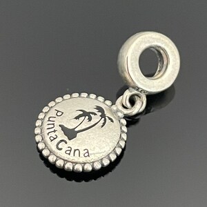 Pandora Punta Cana Dominican Republic Charm |925 Jewelry | Women Jewelry | Charms For Bracelet | Gift for Her