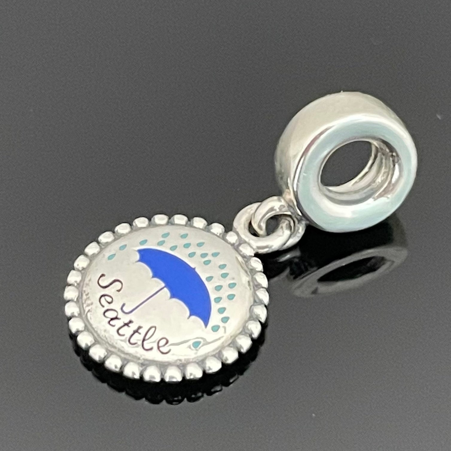 Pandora charm seattle - Etsy 日本