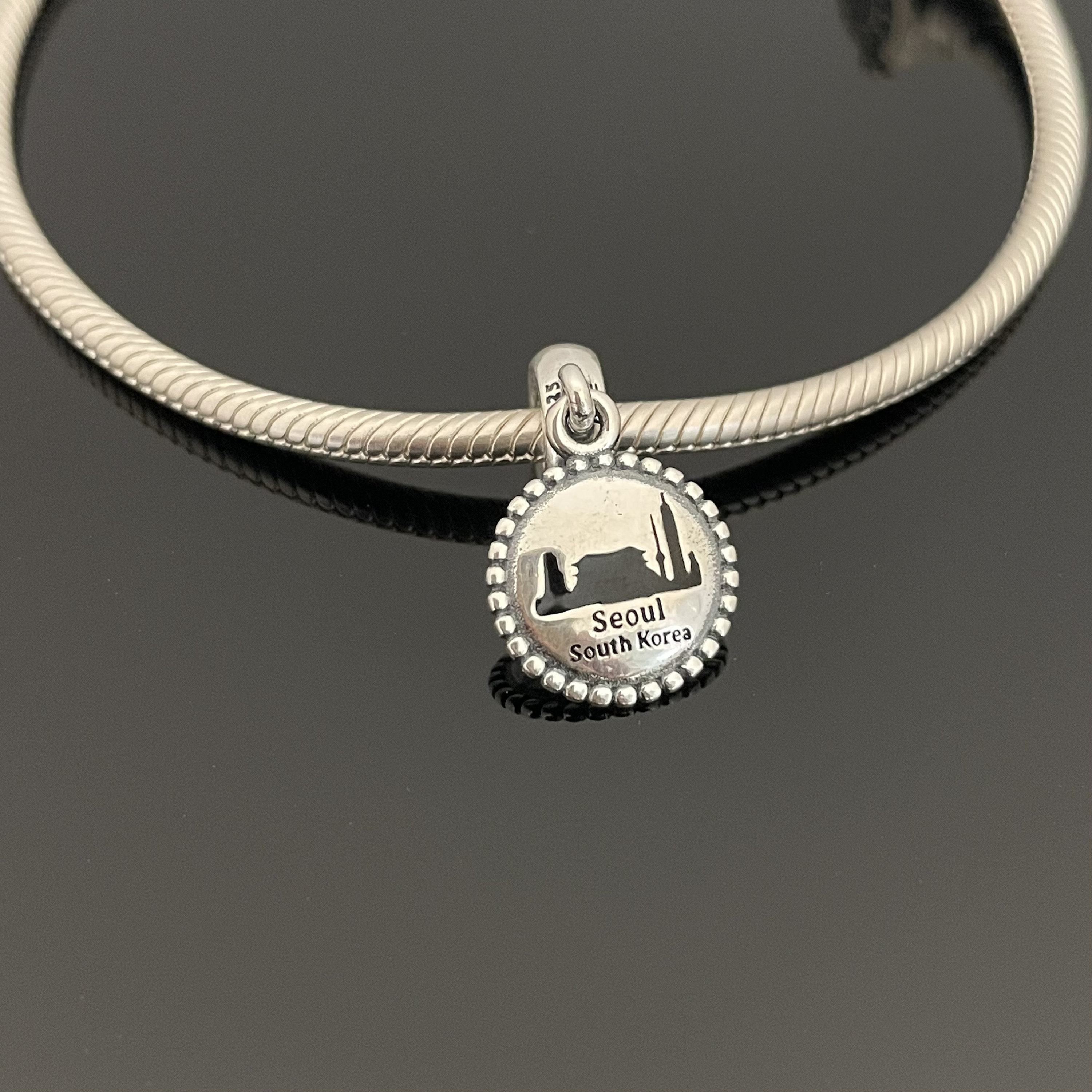 Authentic Pandora Seoul South Korea Exclusive Dangle Charm |925