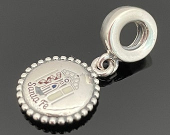 Pandora  Santa Fe New Mexico Exclusive Dangle Charm Pendant |925 Jewelry | Women Jewelry | Charms For Bracelet | Gift for Her