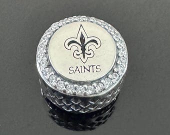 Authentic Pandora SAINTS Exclusive Bead Charm | With Free Gift Box