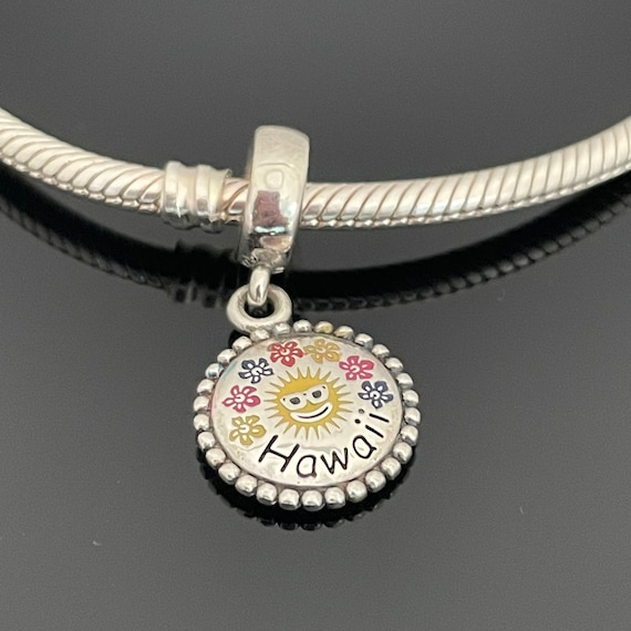 Pandora ハワイ限定モチーフ Pandora パンドラ チャーム Hawaii Shaka Brah Hang Ten Loose