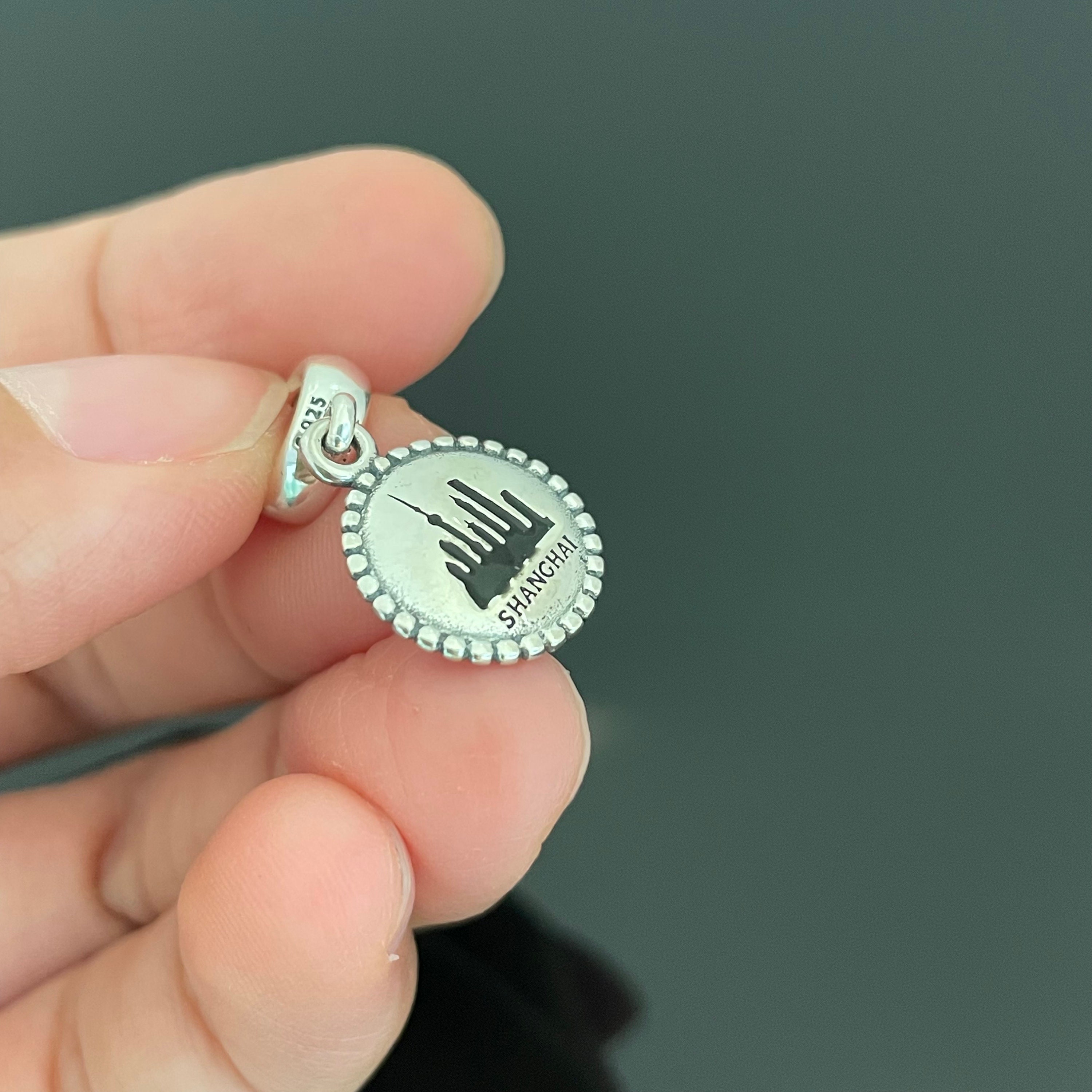 Pandora Shanghai Charm |the Oriental Pearl Radio Charm