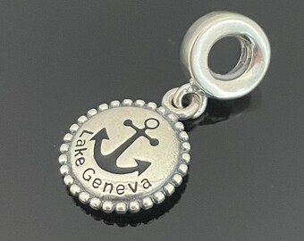 Pandora Lake Geneva Exclusive Charm | 925 Jewelry | Women Jewelry | Charms For Bracelet | Pandora Charms | Mother's Day Gift
