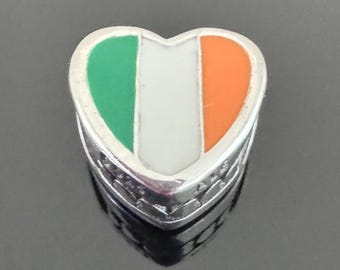 Authentic Pandora Northern Ireland Flag Heart Charm (Includes Box)