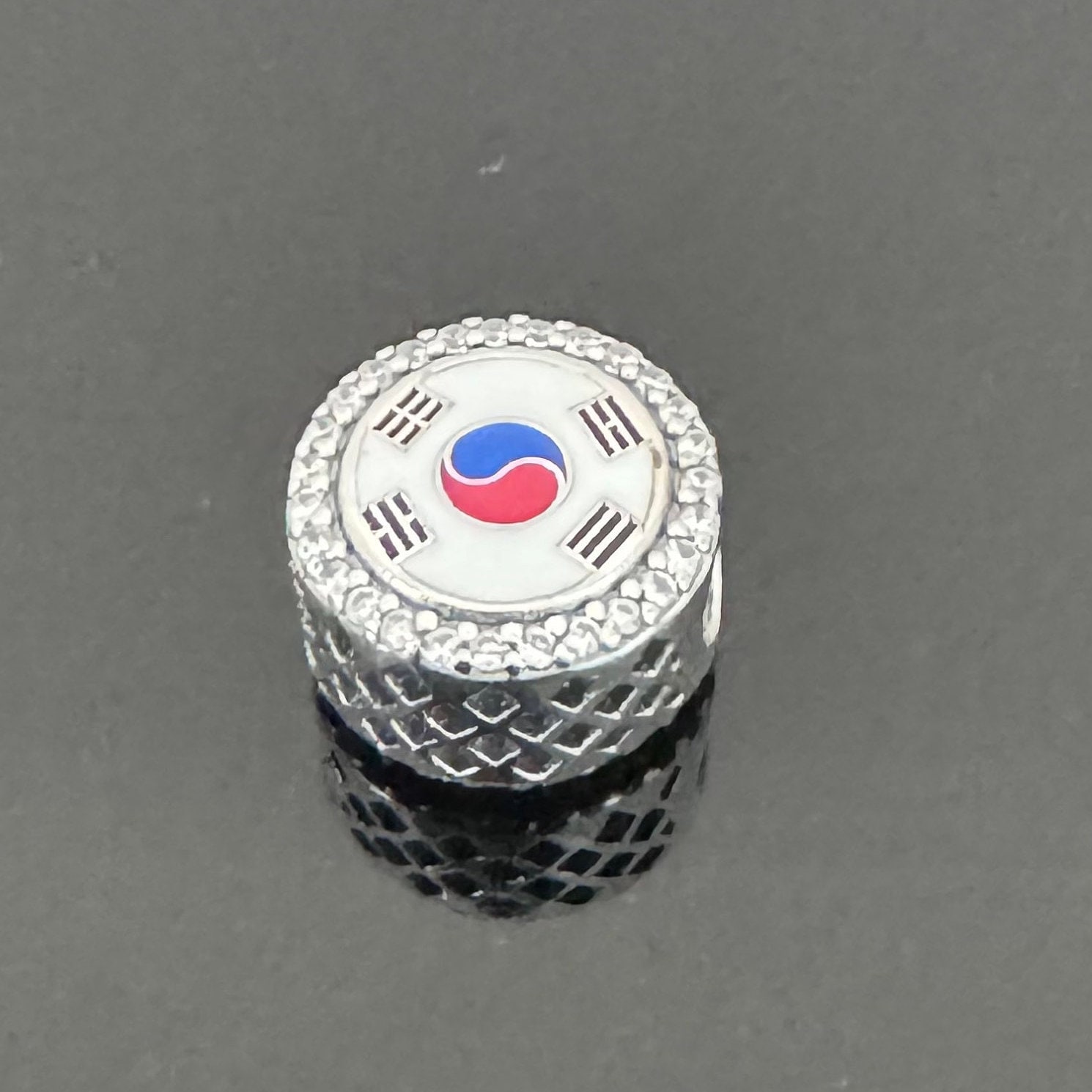 A Real Pandora pandora KOREA Flag Charm Bead Charm charm for Bracelet Authentic Pandora Charm Charm for Her Gift for a Trip Etsy Canada