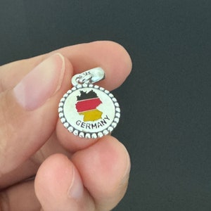 Pandora GERMANY City Map Dangle Charm |925 Jewelry |Authentic Pandora | Travel Charms For Pandora Bracelet |Pandora Charms |Gift for Friends