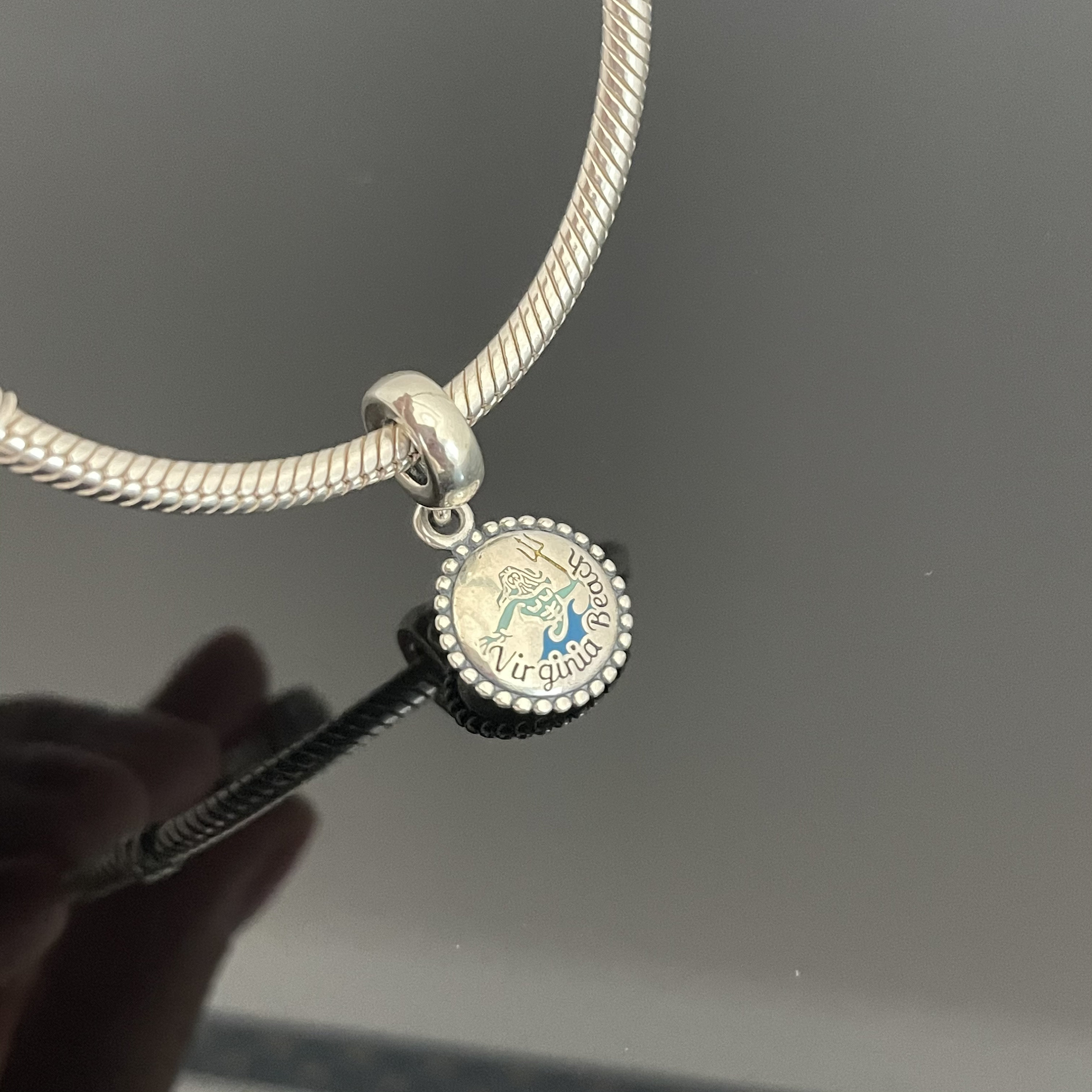 Christmas Gift | Pandora Blue Virginia Rare Special Edition Beach