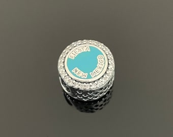 Authentic Pandora |Pandora New Mexico Charm Fiesta Hot air Balloon Bead Charm |Pandora Beach Charm for Bracelets |Gift for Friends