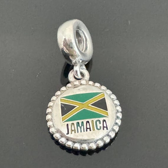 Original JAMAICA Pandora Charm|authentic Pandora Dangle Charm
