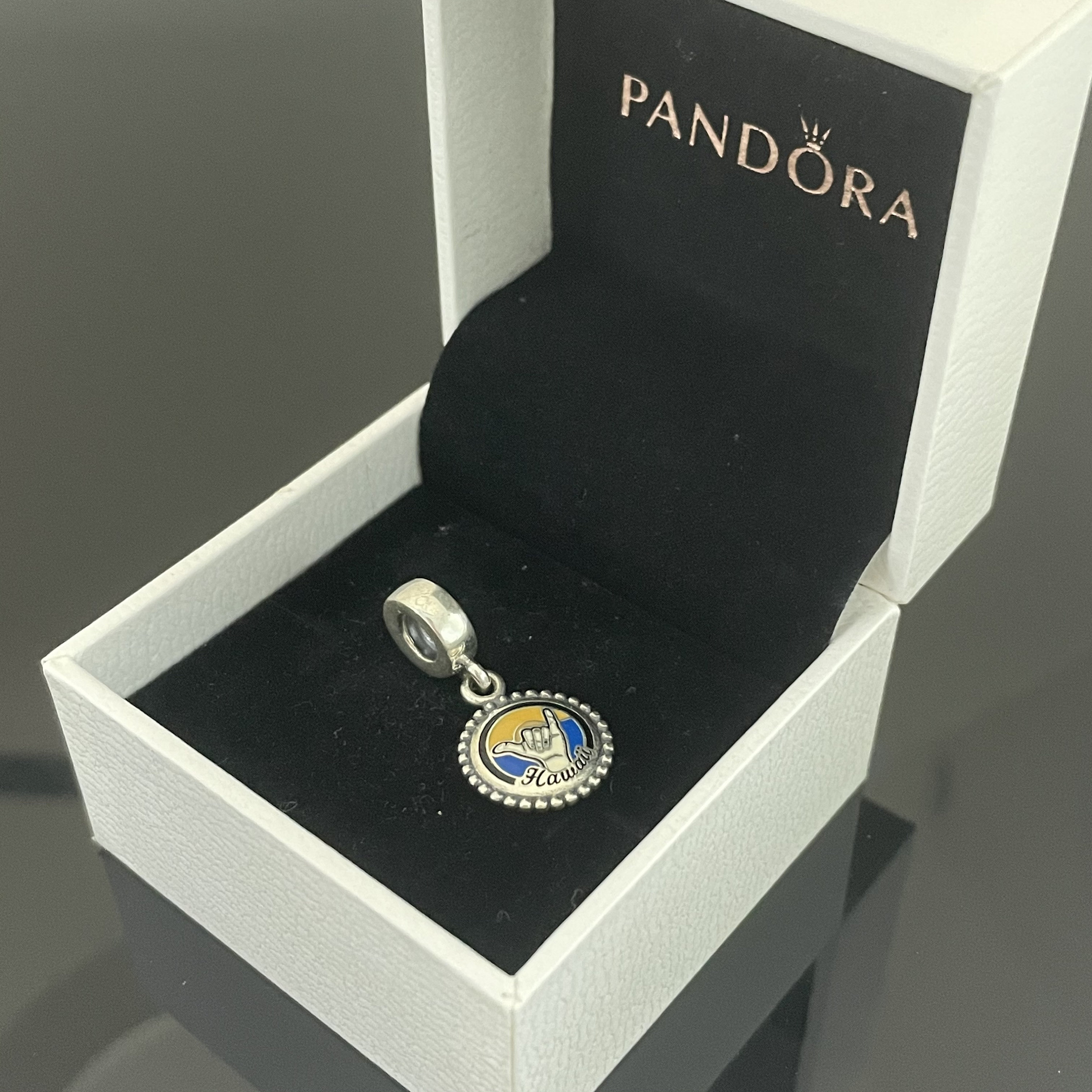 Pandora Brand Charm |pandora Australia Map Dangle Charm
