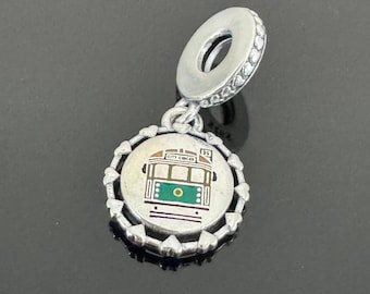 Pandora パンドラ　メルボルン　トラム　チャーム パンドラ正規品 メルボルン オーストラリア トラム トレイン チャーム