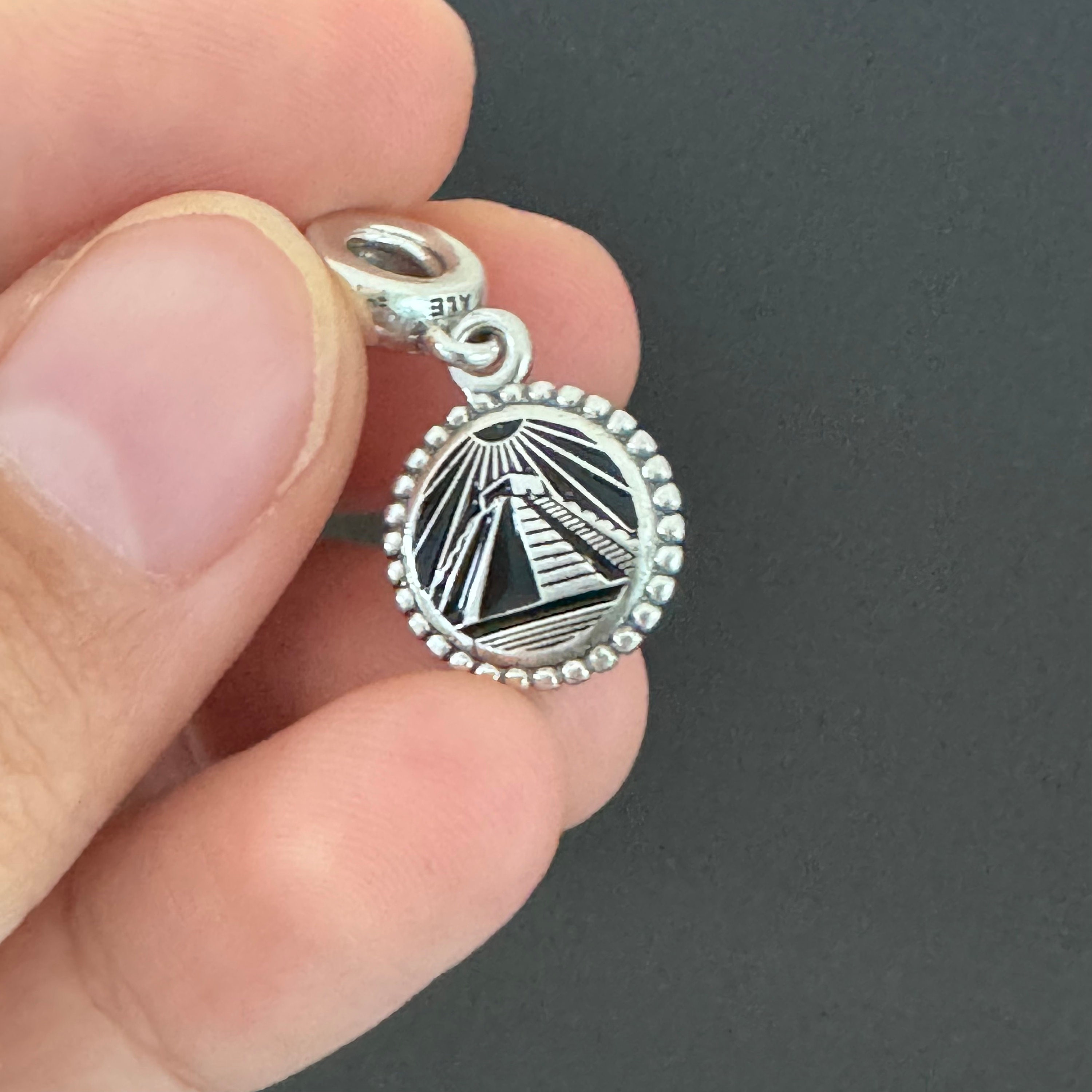 チャーム PANDORA CHARM Genuine Pandora Chichen Itza Brand Charm |pandora Charm|925