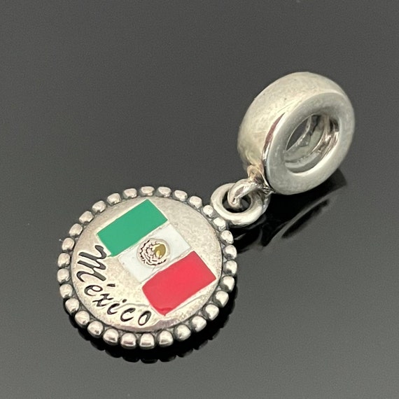 Pandora Mexico Flag Charm 925 Jewelry Women Jewelry Charms for