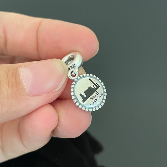 PANDORA Seoul South Korea チャーム　韓国限定 Authentic Pandora Seoul South Korea Exclusive Dangle Charm |925