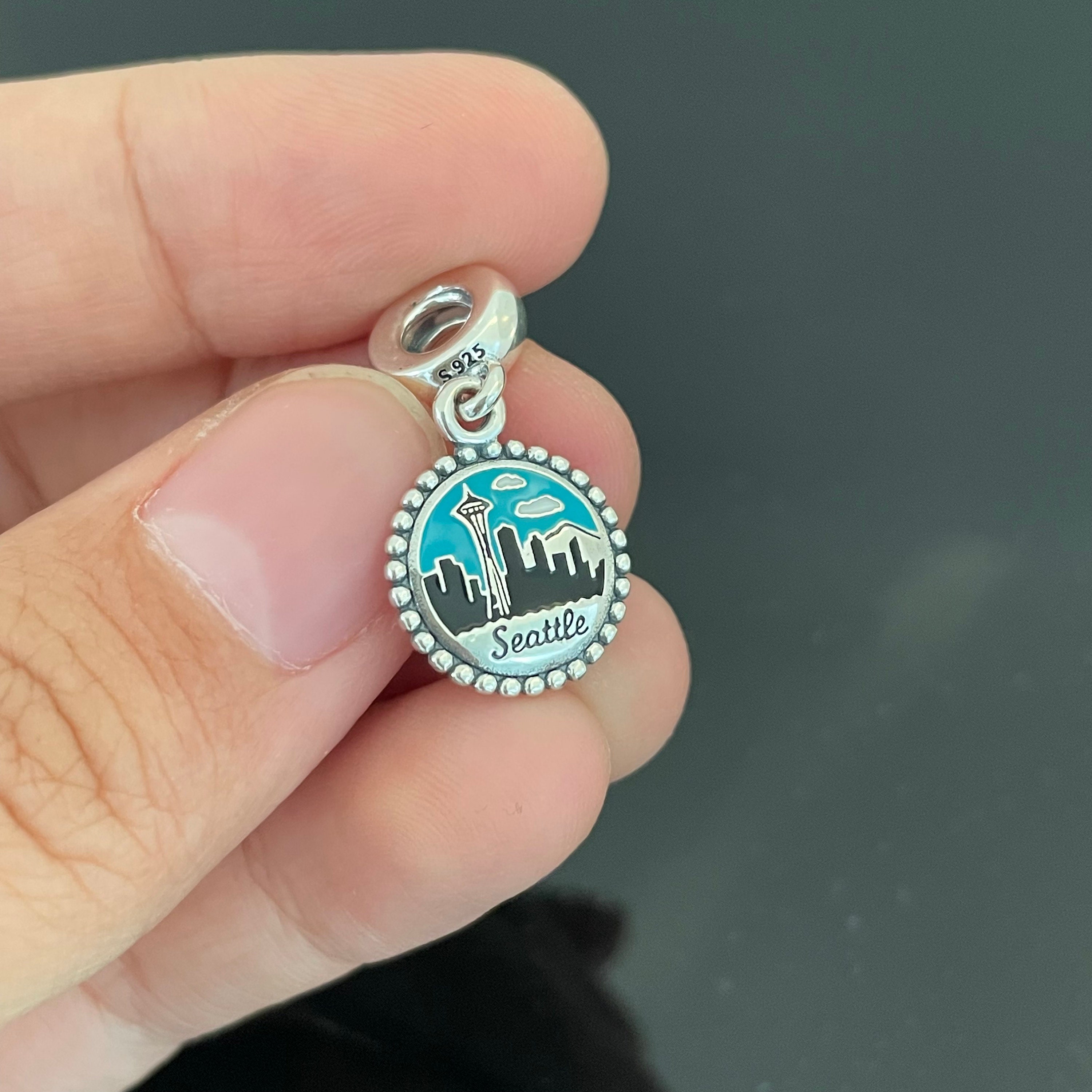 Pandora Seattle Charm Seattle Skyline Charm Travel Themed Charm